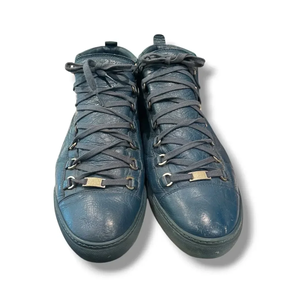 Balenciaga Arena High Ocean Blue Sneakers | Size 45EU(12US) - Balenciaga